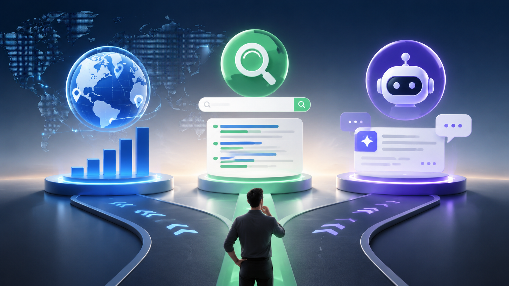 GEO、SEO、AEO 先做哪个?一篇讲清三者差异与优先级